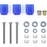 Tamiya Mini 4WD Hi-Mount Tube Stabilizer Set - Clear Blue