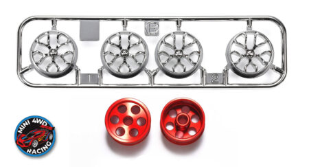 Tamiya Mini 4WD Wheels - Plastic vs Aluminum