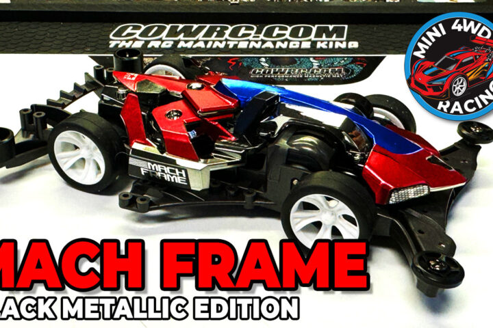 Video - Tamiya's Mach Frame Black Metallic Mini 4WD - FM-A Chassis