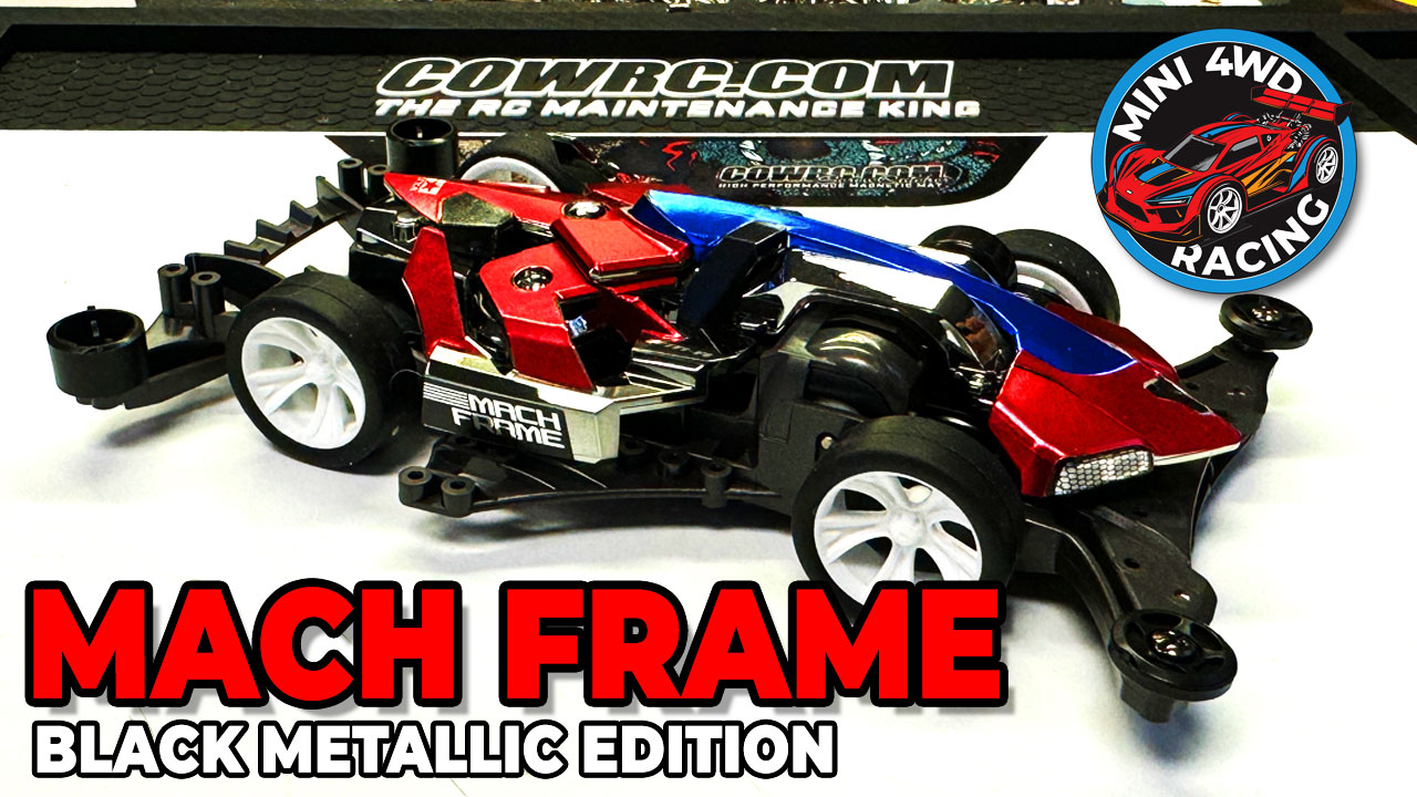 Video - Tamiya's Mach Frame Black Metallic Mini 4WD - FM-A Chassis