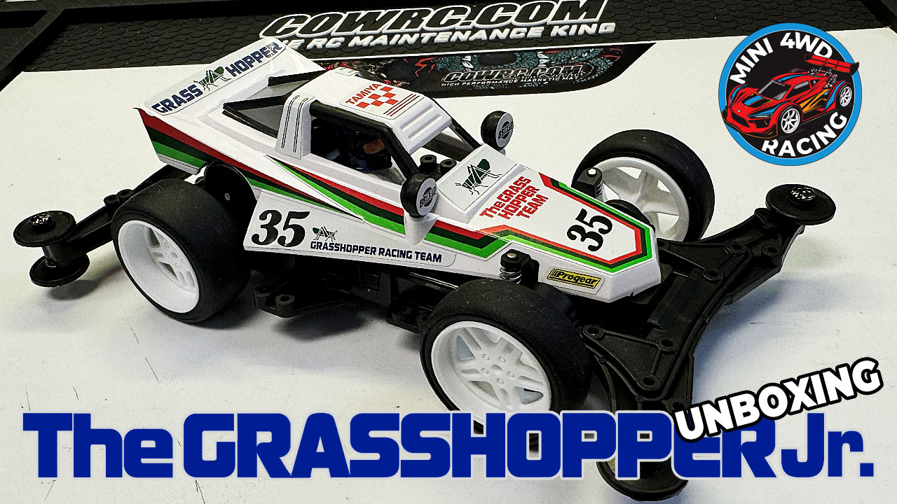 Video – Tamiya’s The Grasshopper Jr. Mini 4WD – VZ Chassis