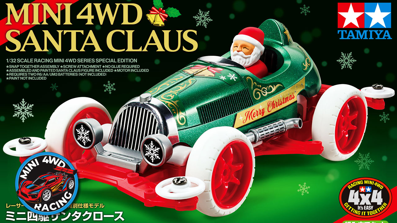 Video - Holiday Special - Unwrapping Tamiyas Santa Claus Mini 4WD