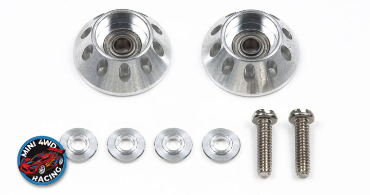 Tamiya Lightweight 13mm Aluminum Tapered Ball-Race Rollers