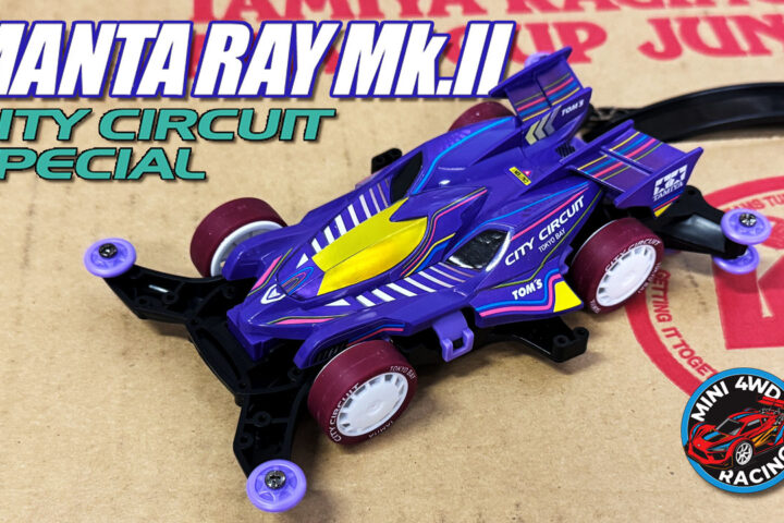 Video - Get Ready to UNLEASH Your Inner Racer with the Tamiya Mini4WD Manta Ray MK II City Circuit Special!