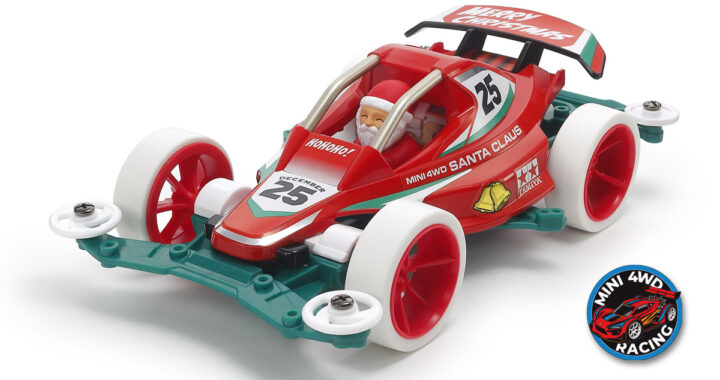 Tamiya Christmas Santa Claus Red Racer Mini 4WD
