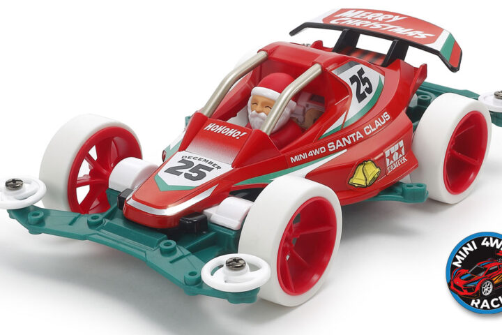 Tamiya Christmas Santa Claus Red Racer Mini 4WD