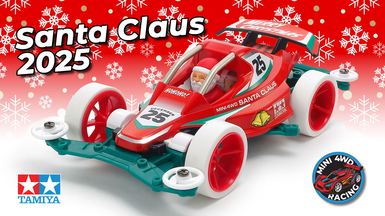 Video: Merry Christmas from Tamiya - Santa Claus 2025 Mini 4WD Kit