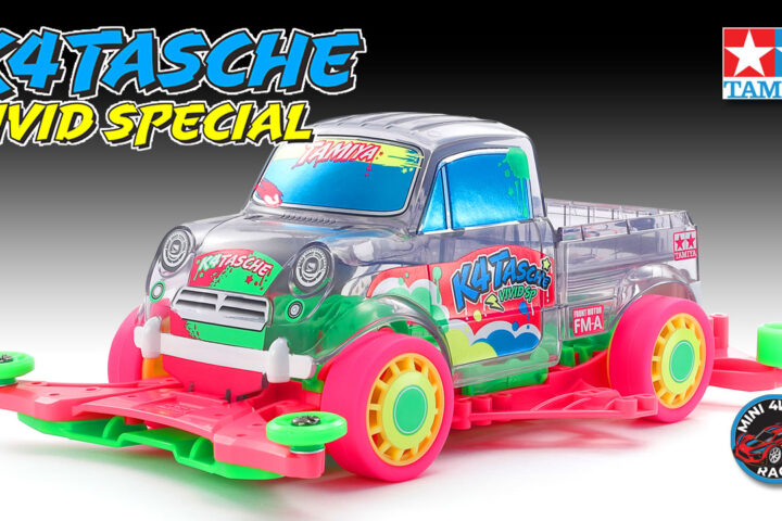 Video: Tamiya K4 Tasche Vivid Special Mini 4WD