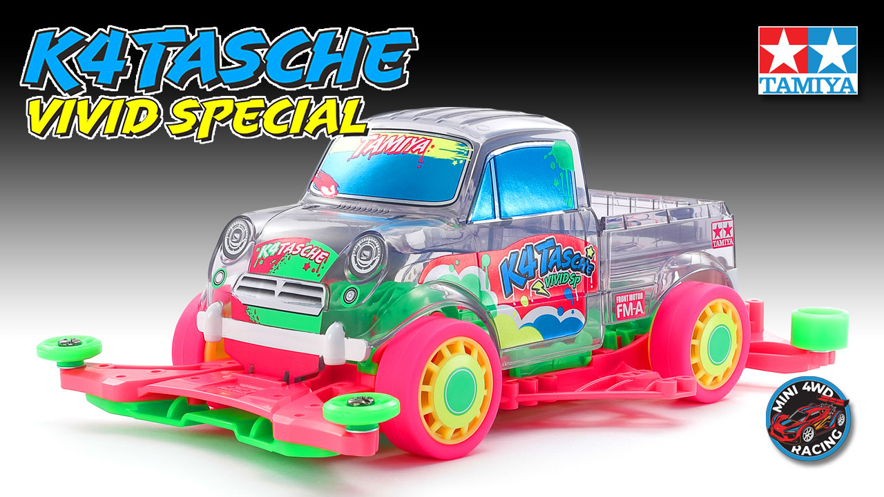 Video: Tamiya K4 Tasche Vivid Special Mini 4WD