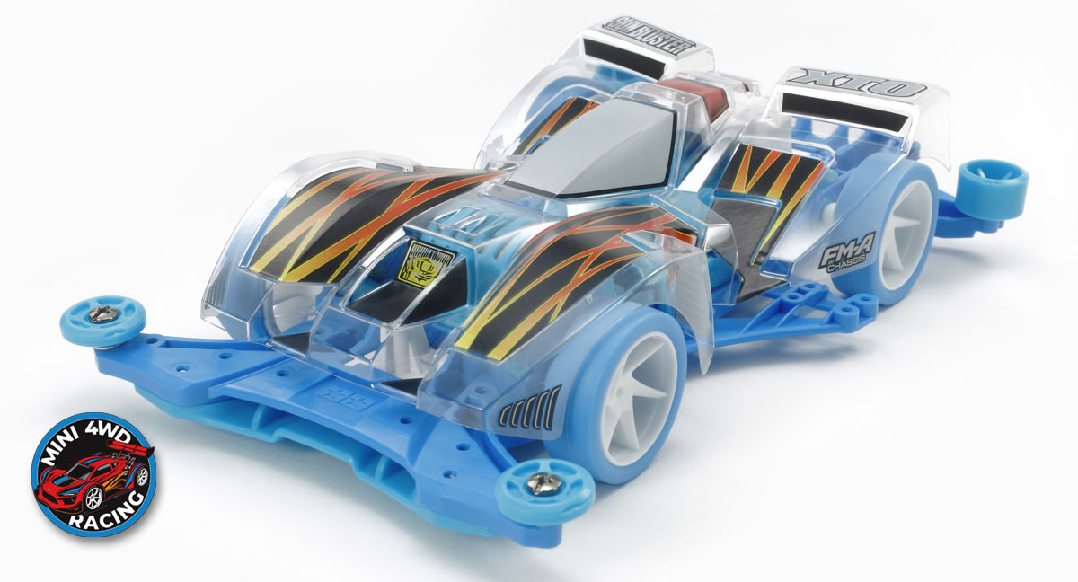 Tamiya Gun Bluster XTO Light Blue Special Mini 4WD