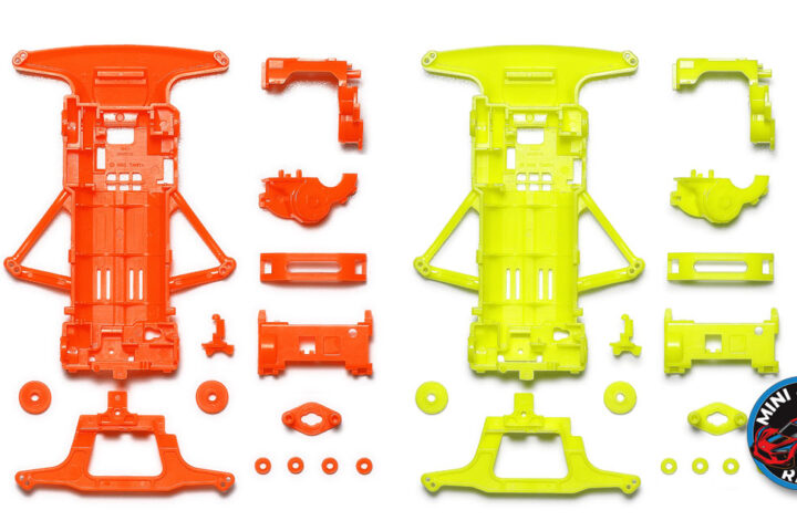 Tamiya Super FM Fluorescent Chassis Set