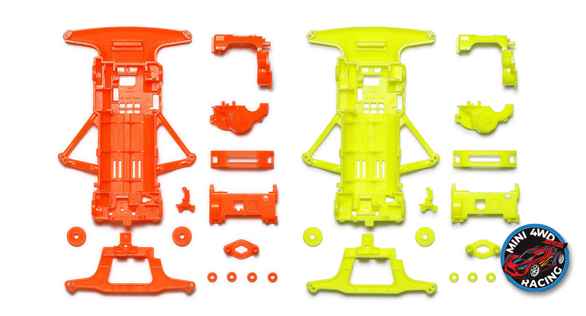 Tamiya Super FM Fluorescent Chassis Set