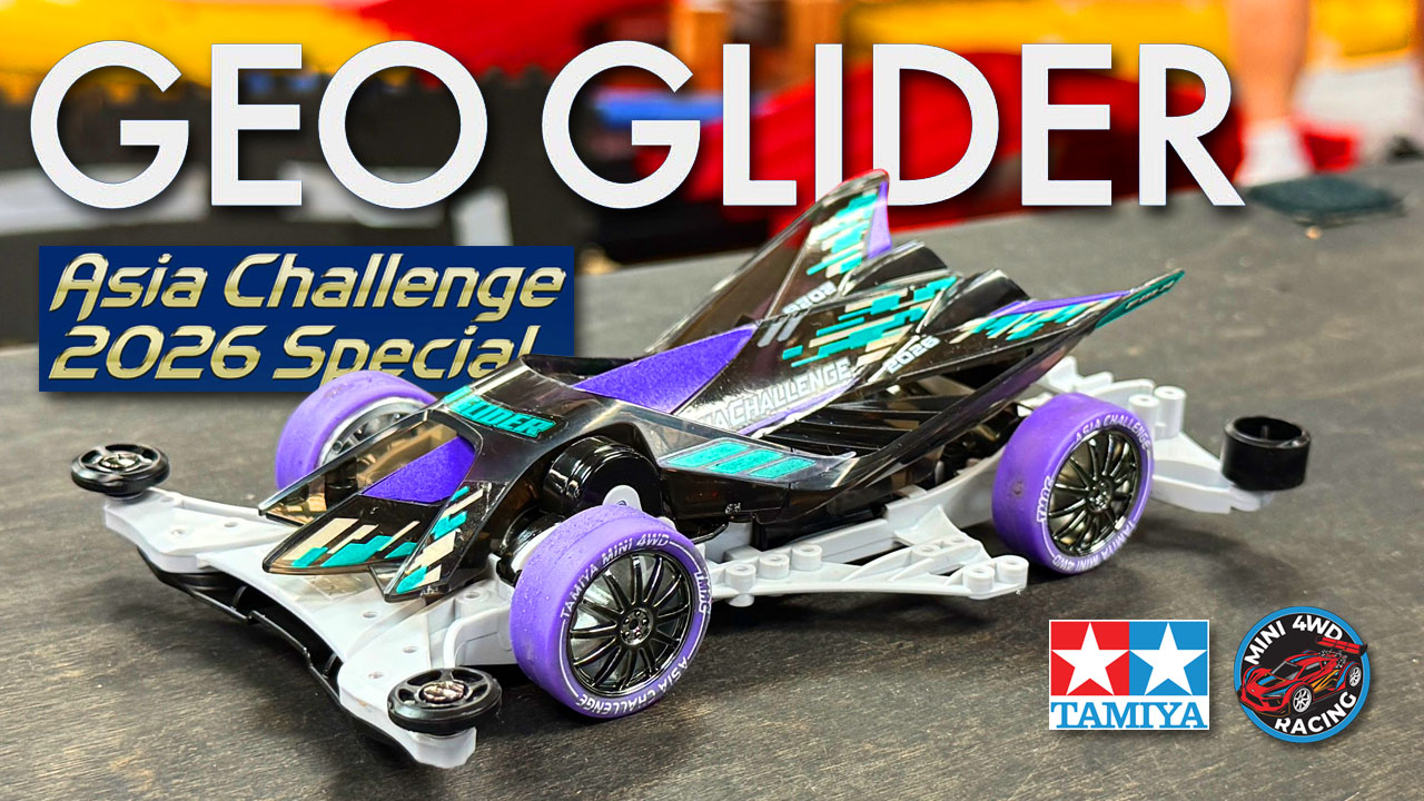 Video: New Tamiya Geo Glider Asia Challenge 2026 - What's Inside?