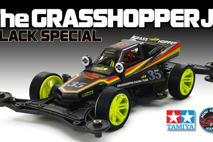 Video: Tamiya Grasshopper Black Special Mini 4WD Unboxing