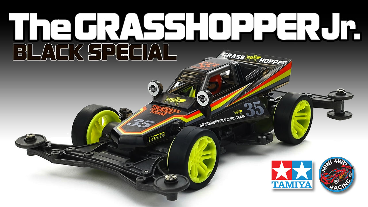 Video: Tamiya Grasshopper Black Special Mini 4WD Unboxing