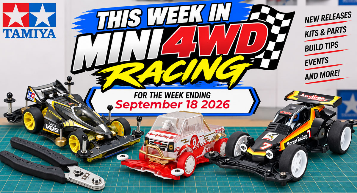 This Week in Mini 4WD: One Tool, 3 Kits
