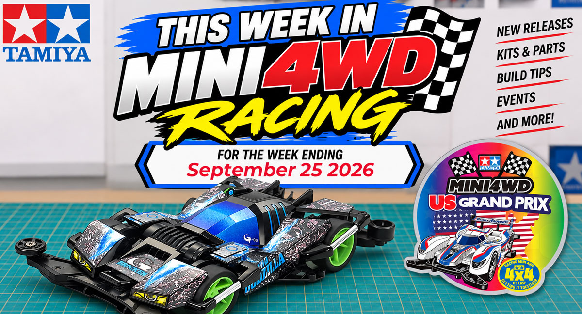 This Week in Mini 4WD Racing - Godzilla and the US Championship Finals